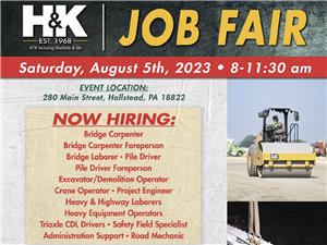 H&K to Hold Job Fair on August 5th, 2023