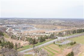 Plumstead Quarry: An overall view of the Plumstead Quarry property. 