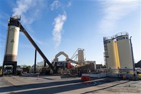 Delaware Valley Asphalt: The Delaware Valley Asphalt (DVA) plant. 