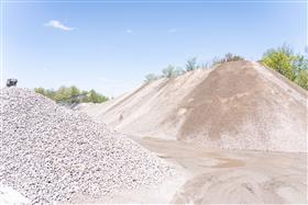 Hazleton Quarry & Eckley Asphalt: Hazleton Quarry aggregate products.