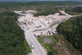 Hazleton Quarry & Eckley Asphalt: Overall shot of Hazleton Quarry & Eckley Asphalt.