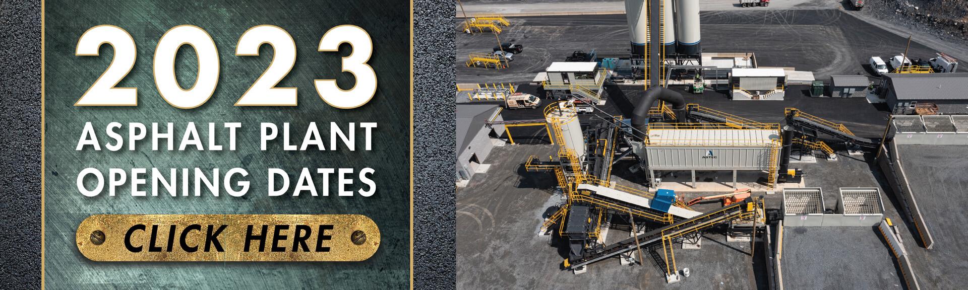 Asphalt Openings 2023